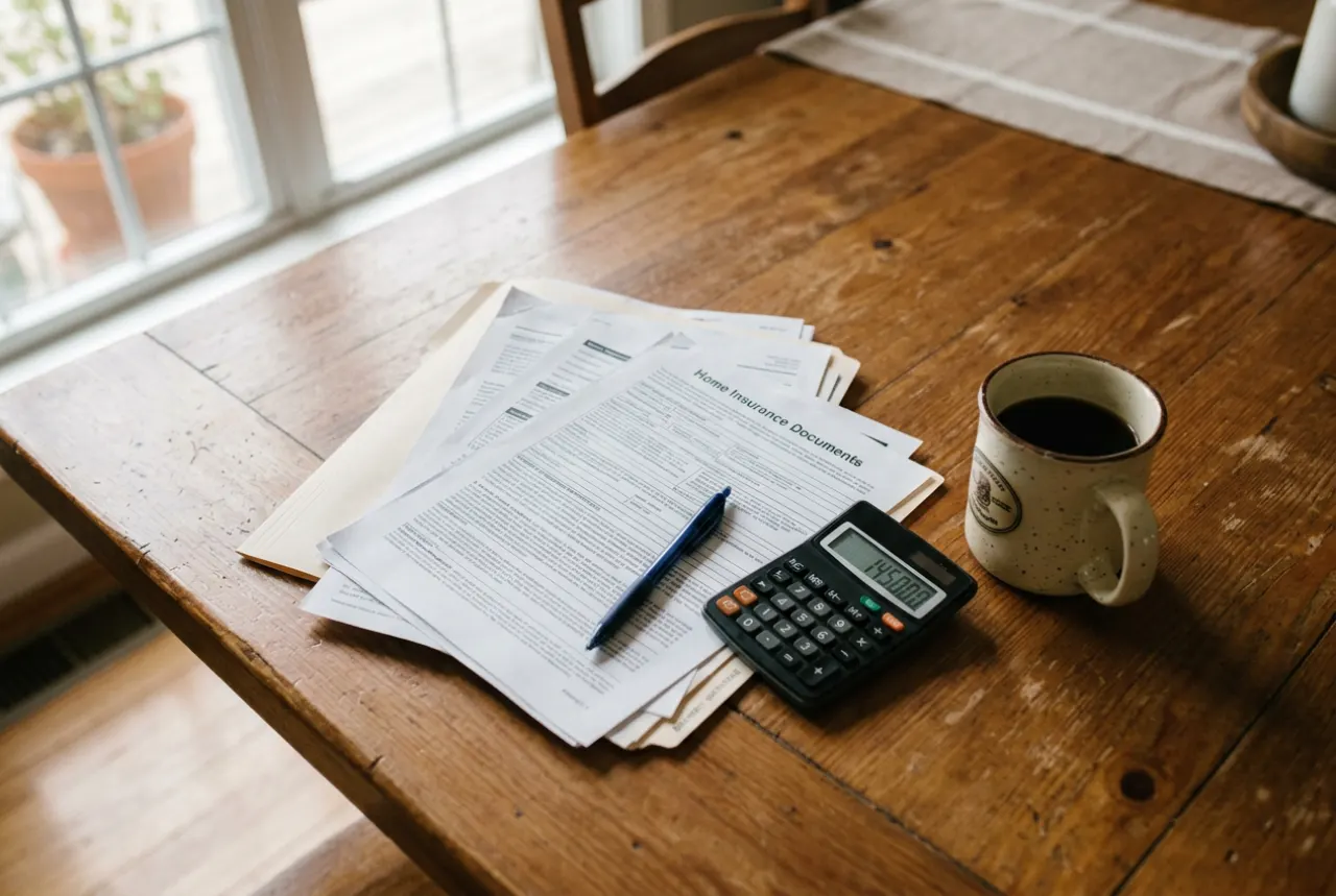 Wind-mitigation paperwork and a calculator